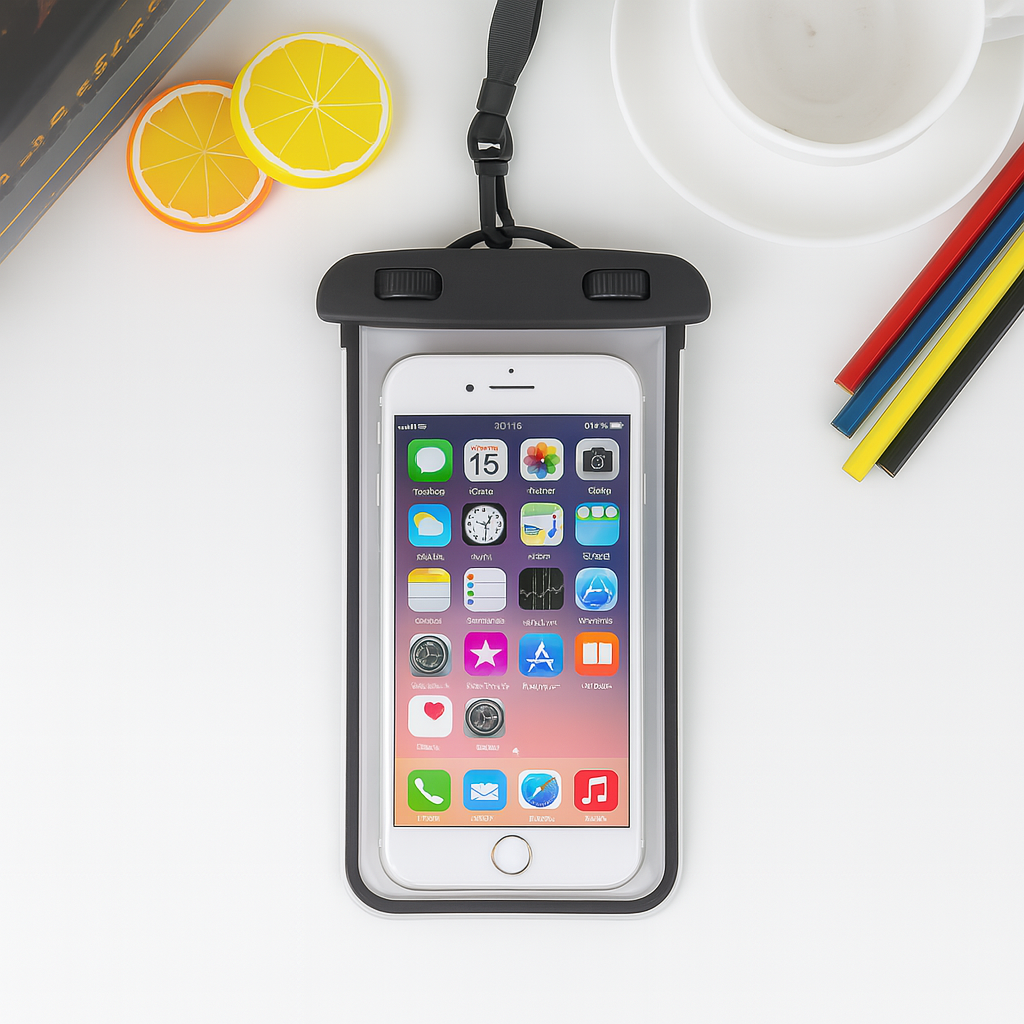 Wodoodporne Etui na Telefon – Pływa, Świeci, Dotyk działa!